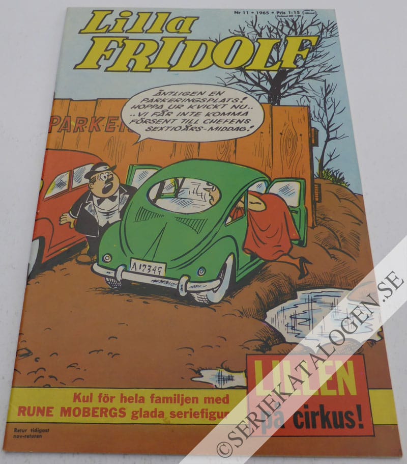 Framsida på Lilla Fridolf #11 (1965)