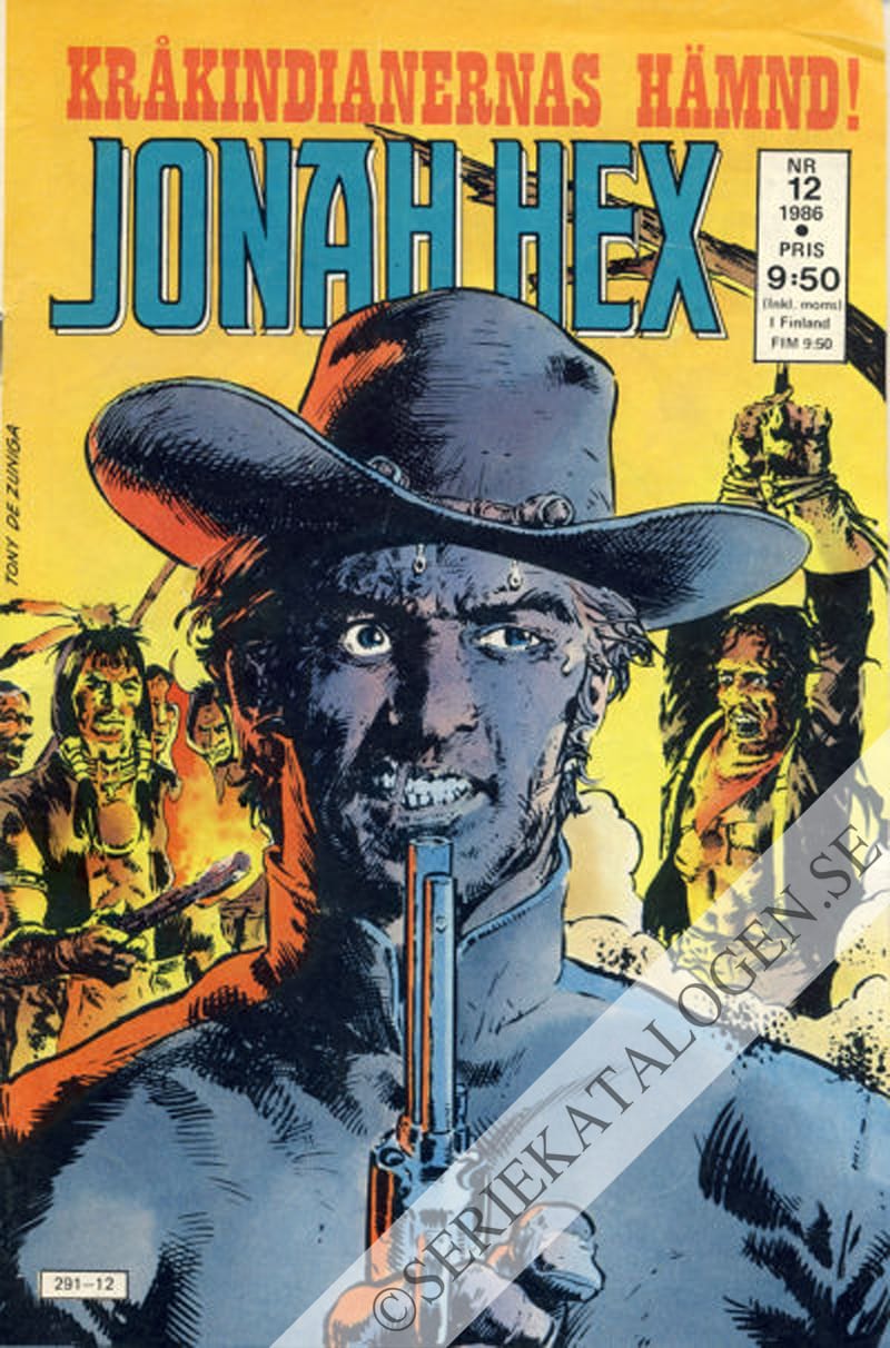 Framsida på Jonah Hex #12 (1986)