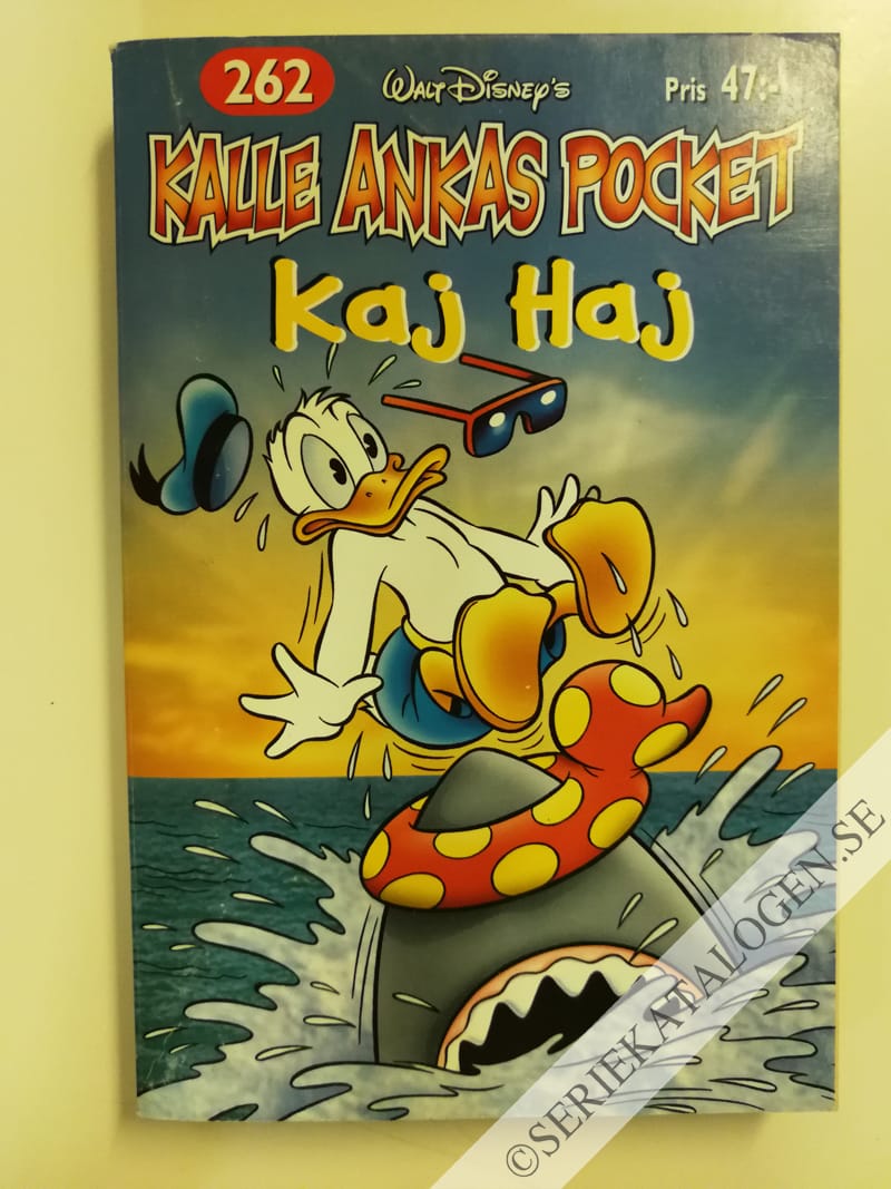 Framsida på Kalle Ankas pocket #262 - Kaj Haj (2001)