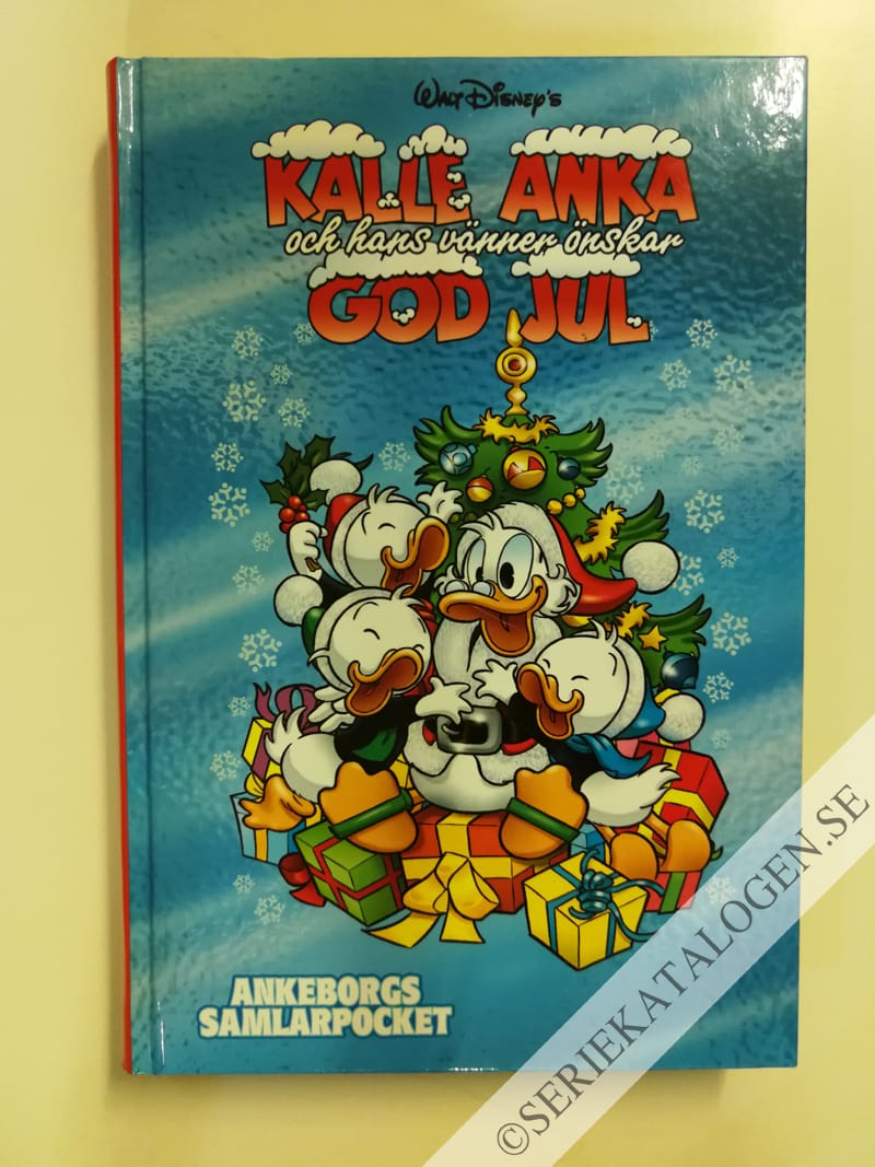 Framsida på Ankeborgs samlarpocket Kalle Ankas julpocket/Kalle och hans vänner önskar god jul! (2017)