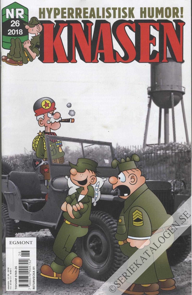 Framsida på Knasen #26 (2018)