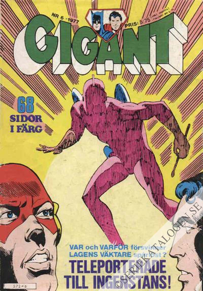 Framsida på Gigant #6 (1977)