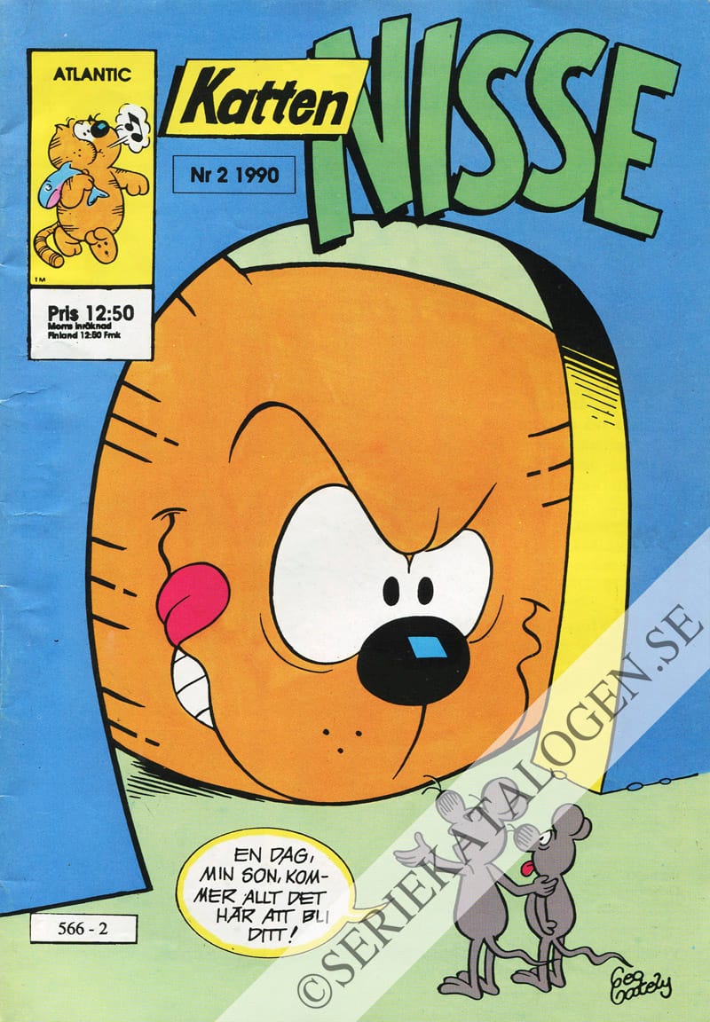 Framsida på Katten Nisse #2 (1990)