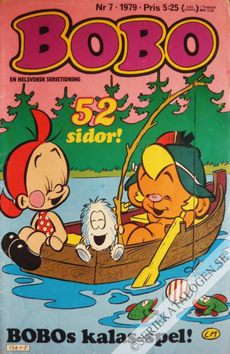 Framsida på Bobo #7 (1979)