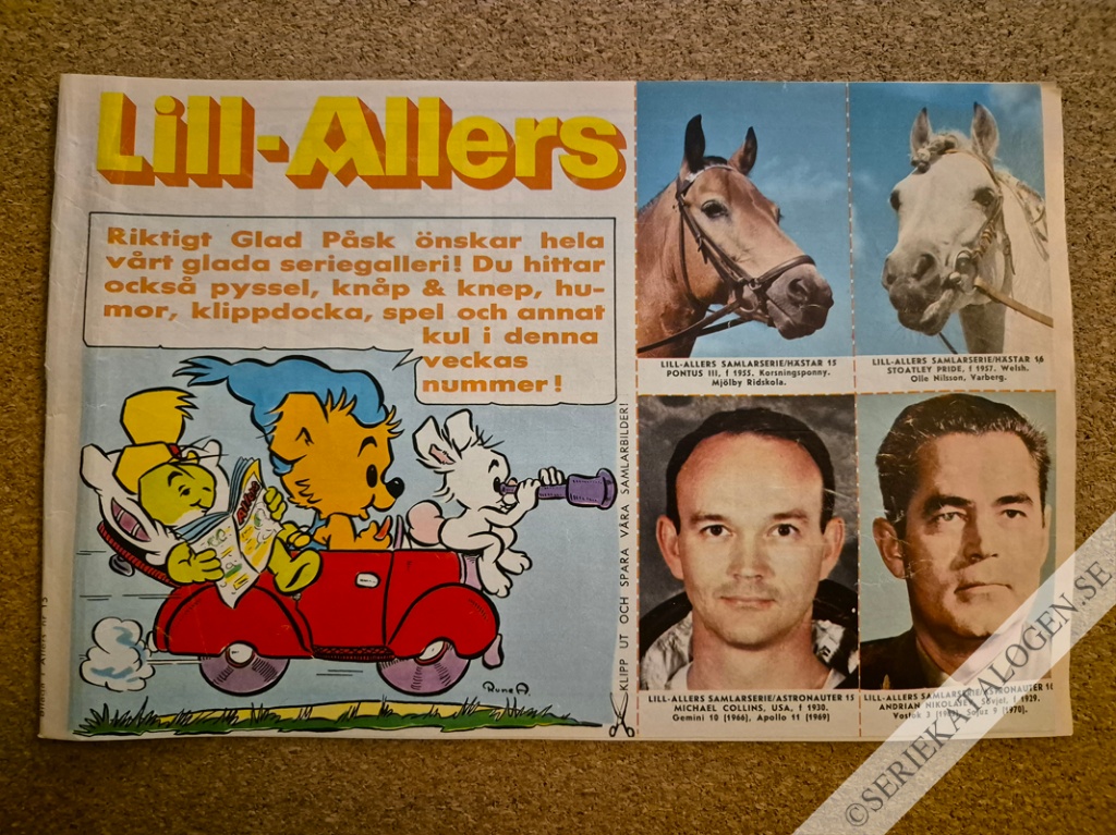 Framsida på Lill-Allers #15 (1971)