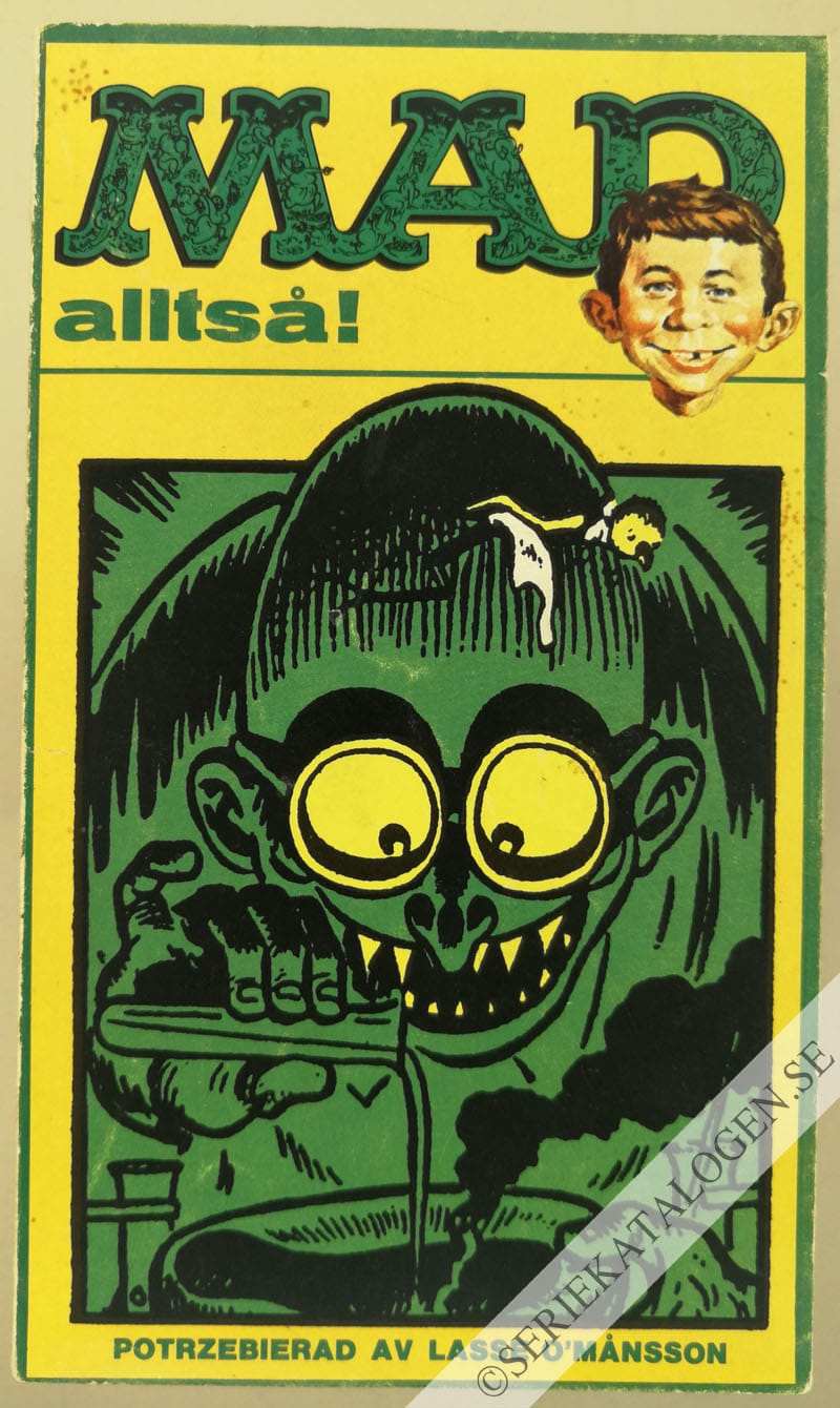 Framsida på MAD-pocket MAD, alltså! (1965)