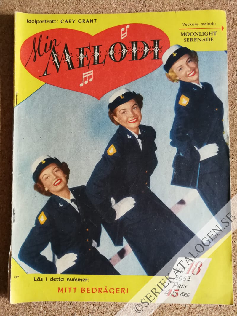 Framsida på Min melodi #18 (1953)