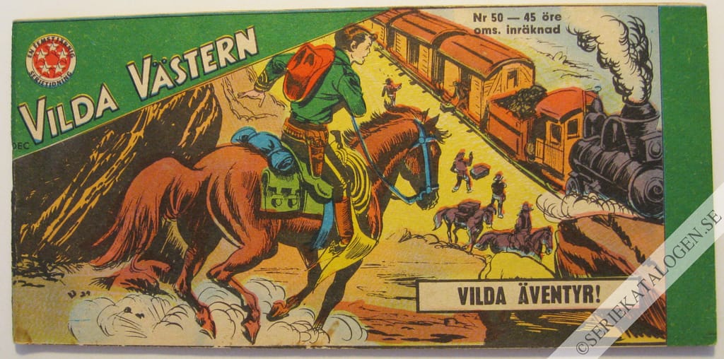 Framsida på Vilda Västern #50 (1966)