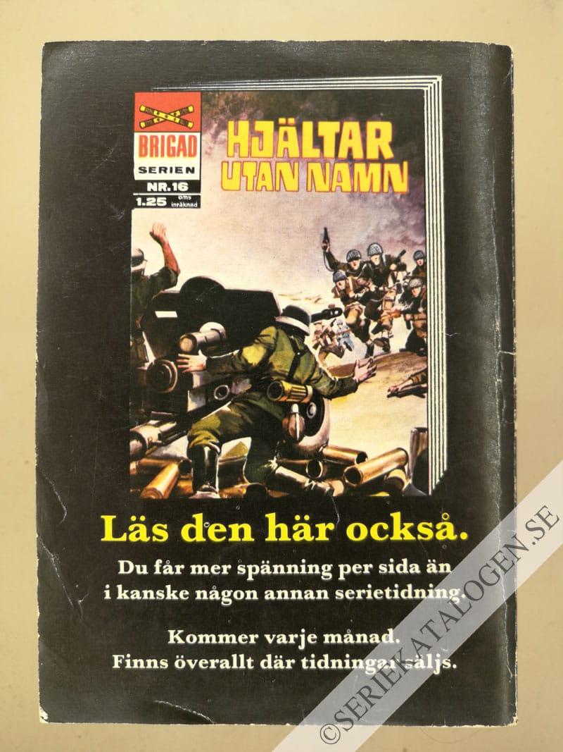 Baksida på Vem skall dö? (1968)