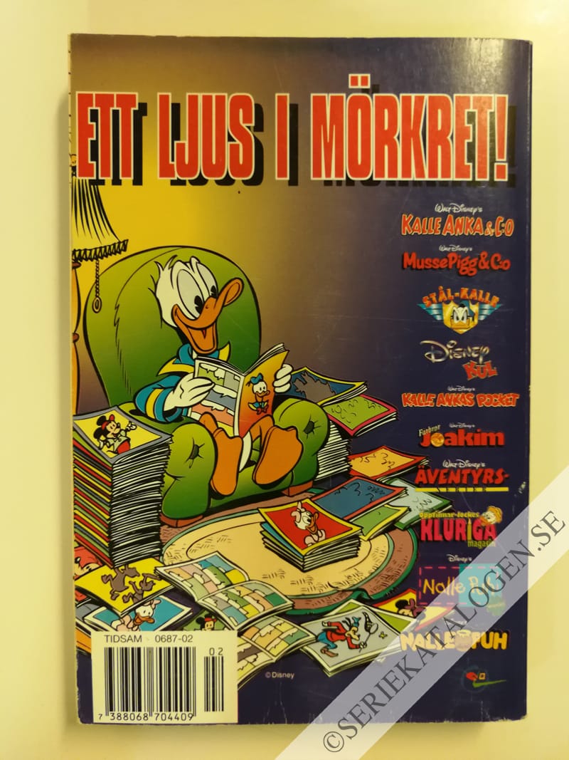 Baksida på Magiska krafter, Kalle! (1999)