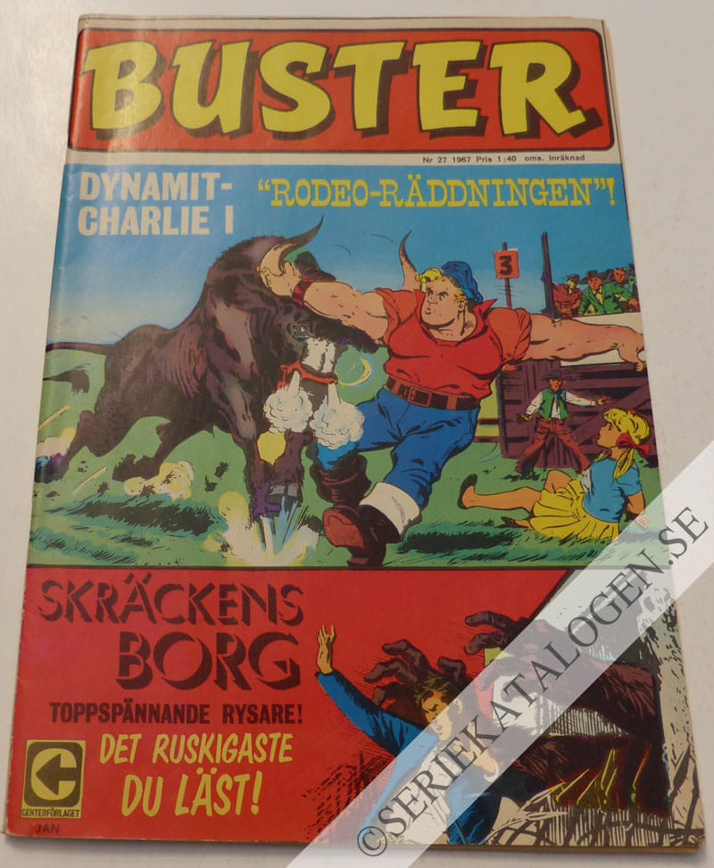 Framsida på Buster #27 (1967)