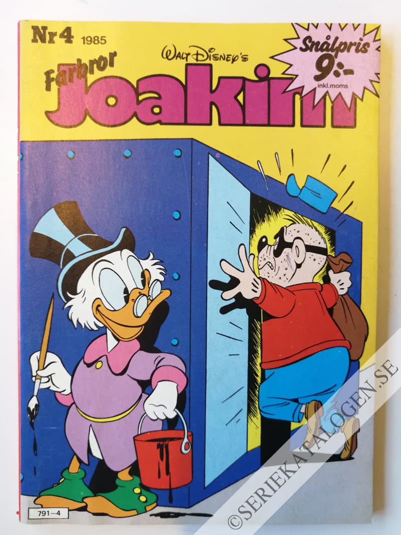 Framsida på Joakim #4 (1985)