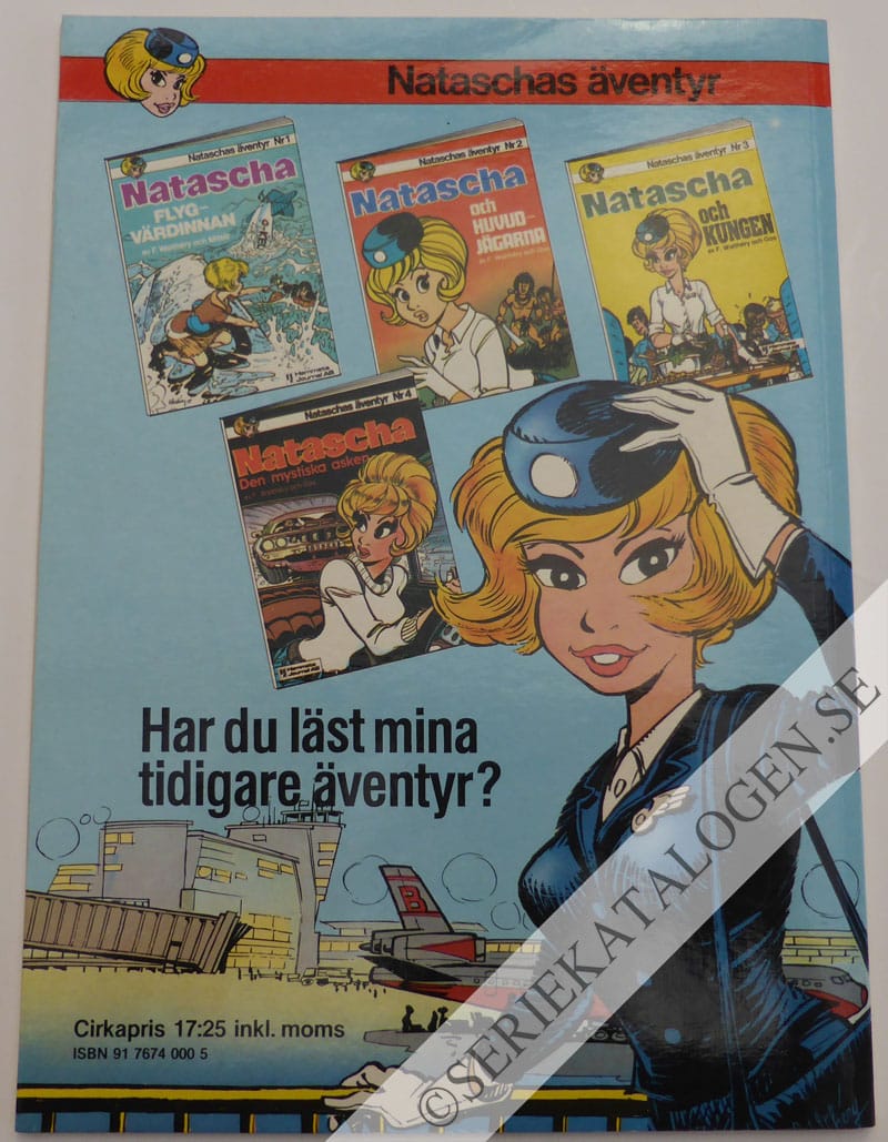 Baksida på Dubbelspel (1981)