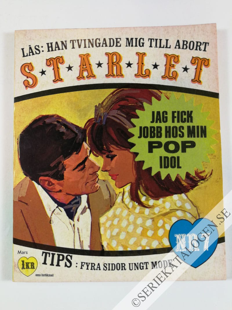 Framsida på Starlet #7 (1967)
