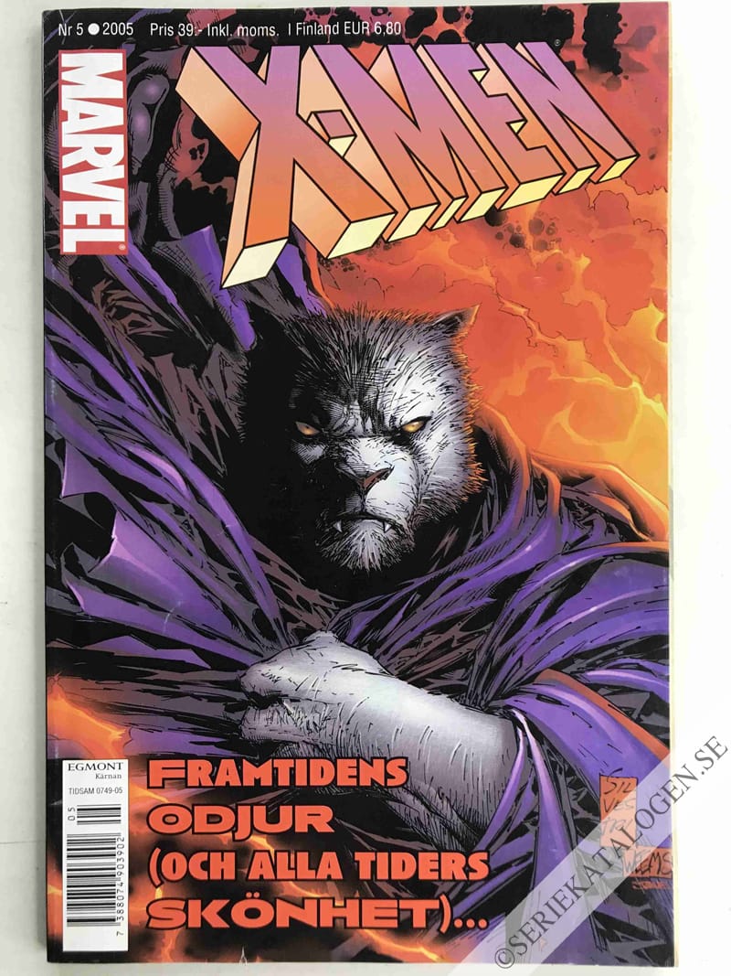 Framsida på X-Men #5 (2005)