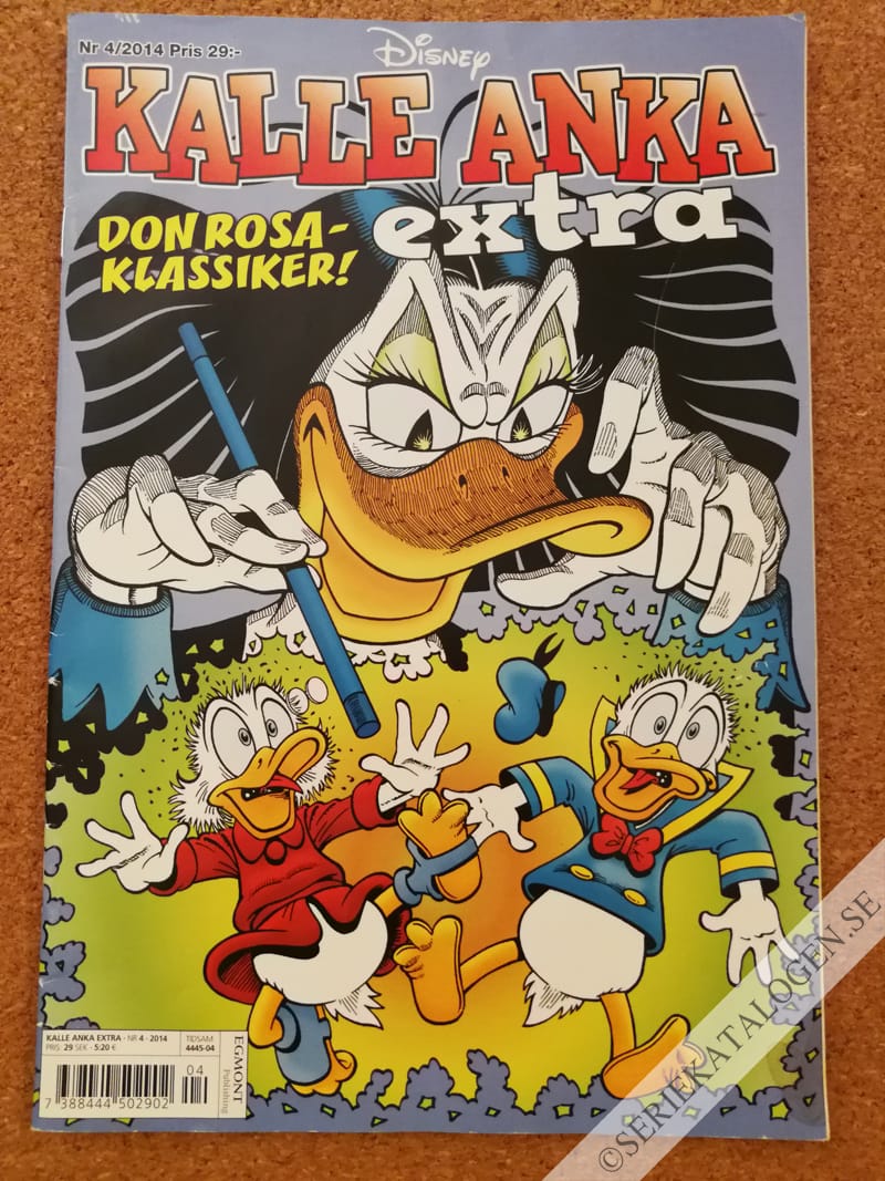 Framsida på Kalle Anka Extra #4 (2014)