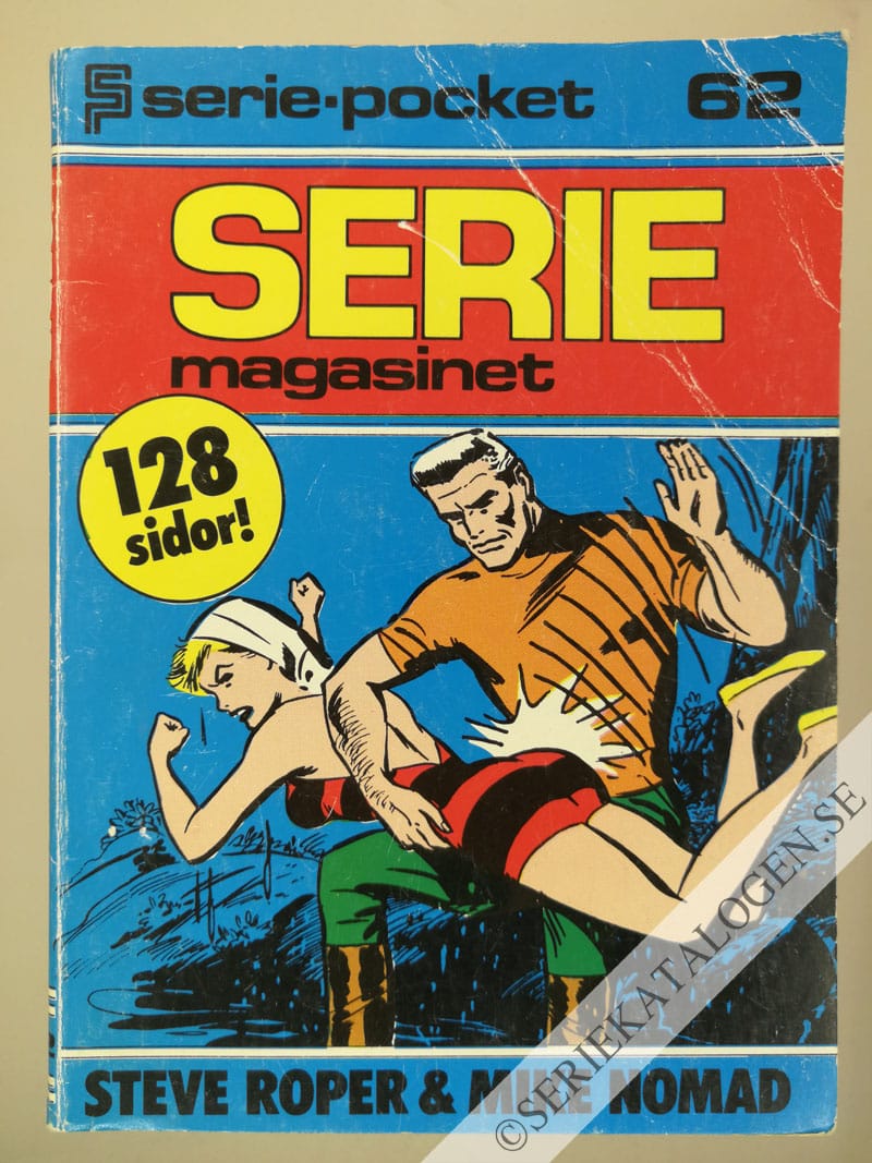 Framsida på Seriepocket #62 - Seriemagasinet (1977)