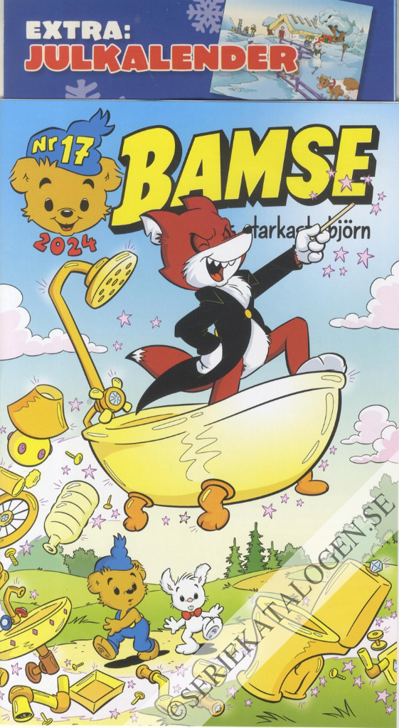 Framsida på Bamse #17 (2024)