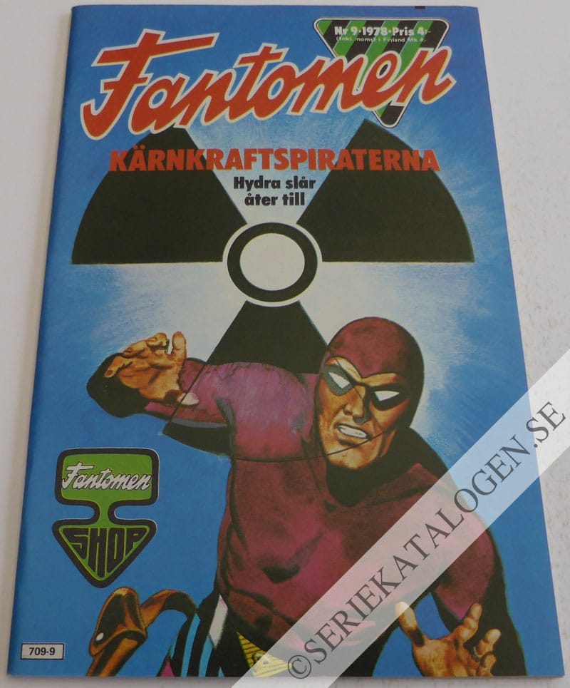 Framsida på Fantomen #9 (1978)