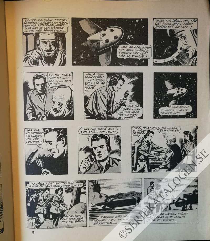 Exempel på Café Universum (1951)