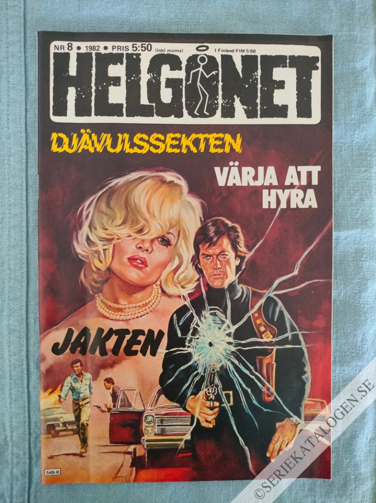 Framsida på Helgonet #8 (1982)