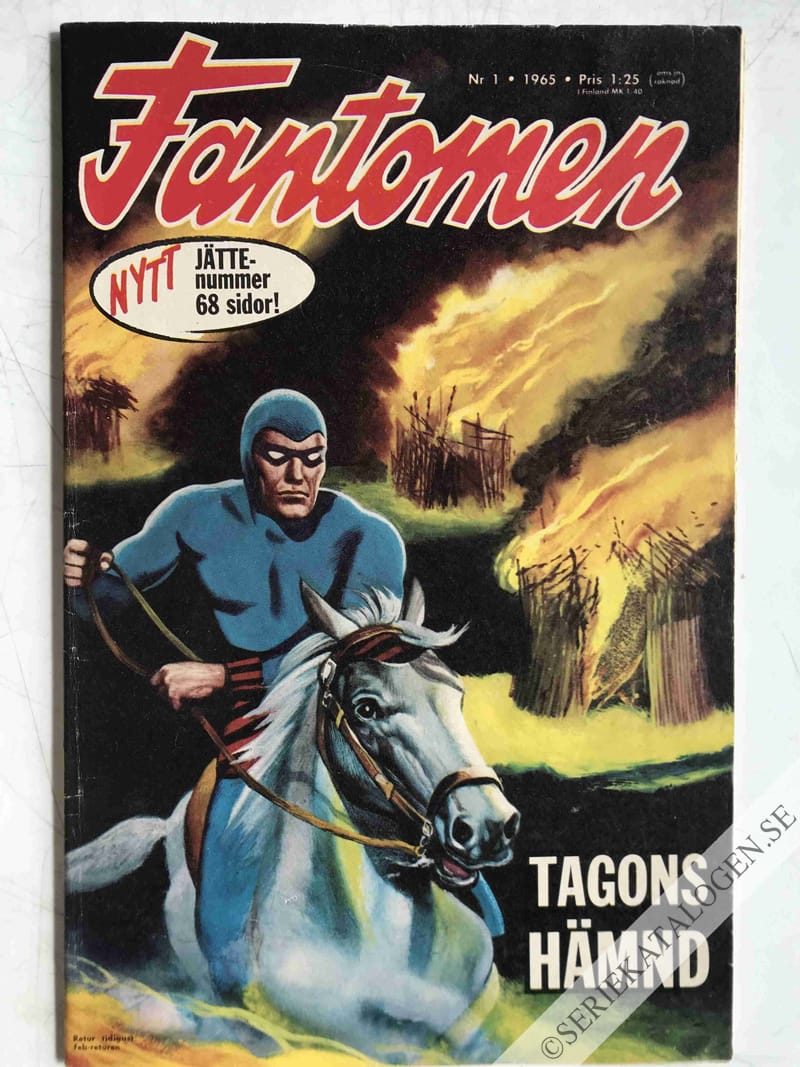 Framsida på Fantomen #1 (1965)