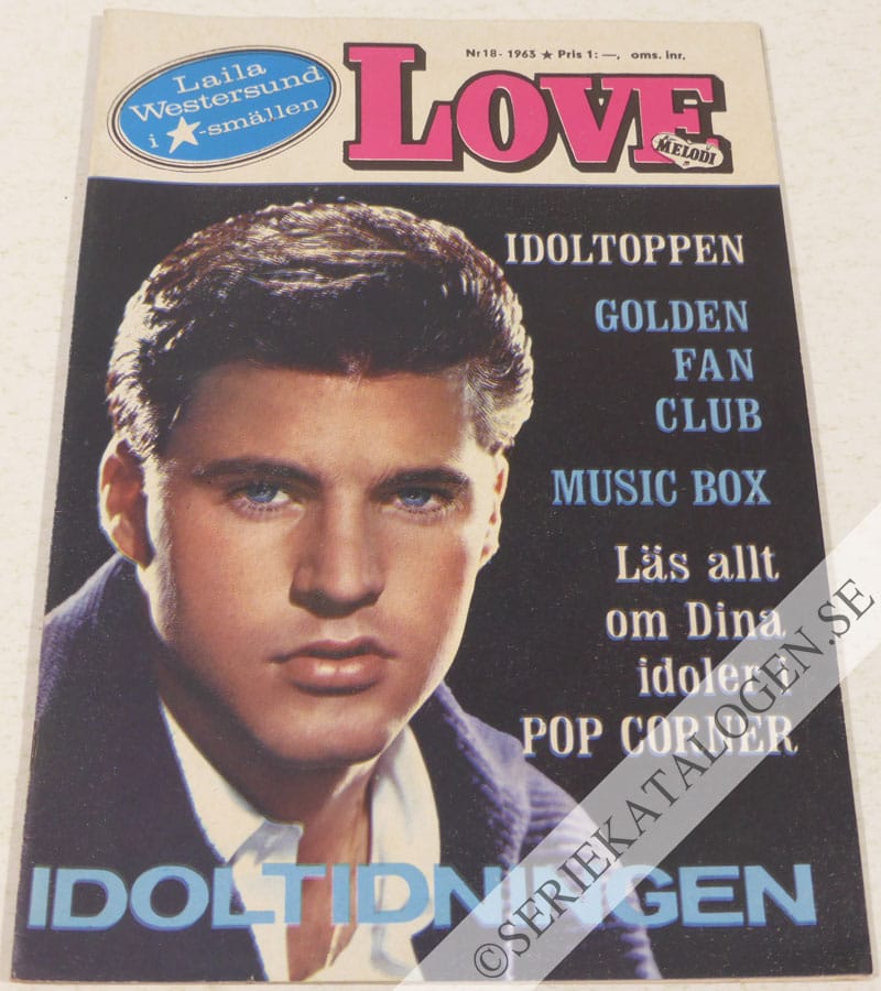 Framsida på Love! #18 (1963)