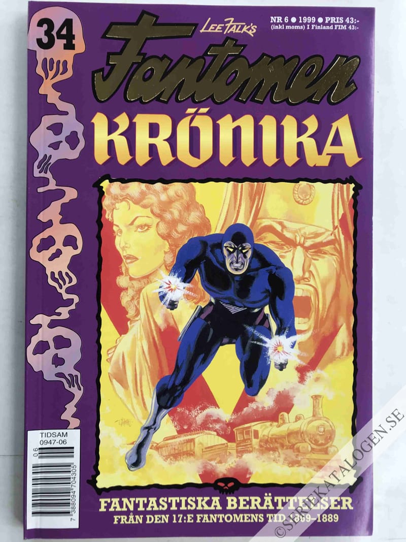 Framsida på Fantomen Krönika #6 (1999)