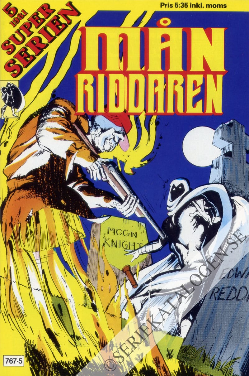 Framsida på Superserien #5 (1981)