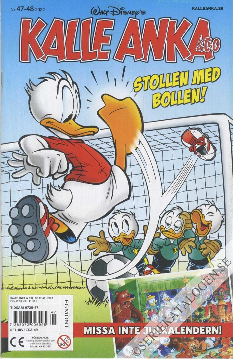 Framsida på Kalle Anka & C:o #47-48 (2022)