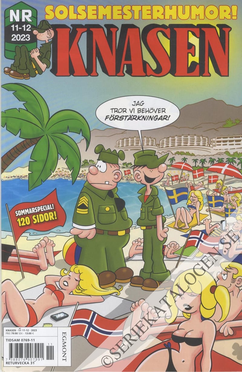 Framsida på Knasen #11-12 (2023)