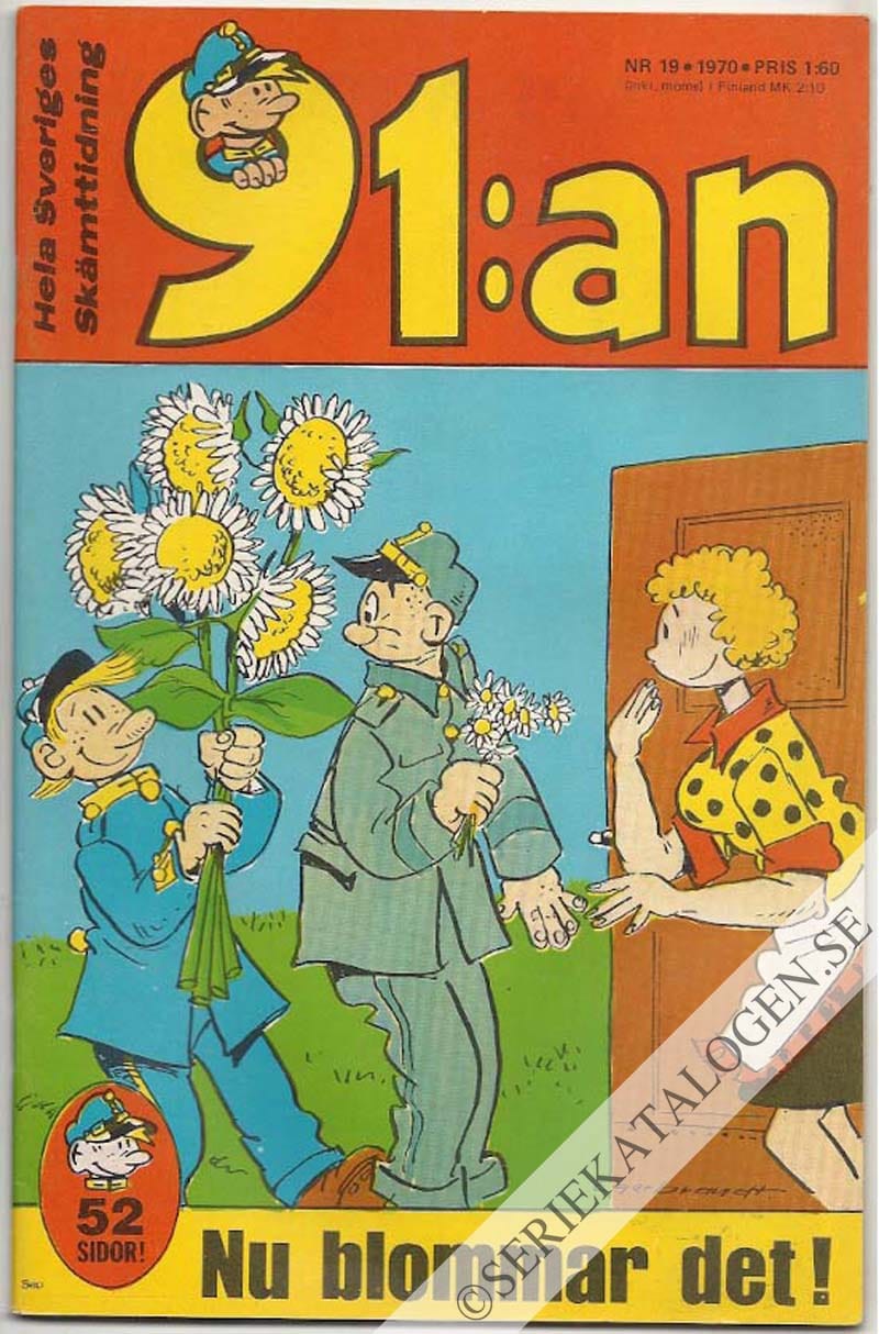 Framsida på 91:an #19 (1970)