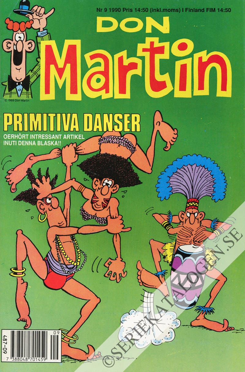 Framsida på Don Martin #9 (1990)