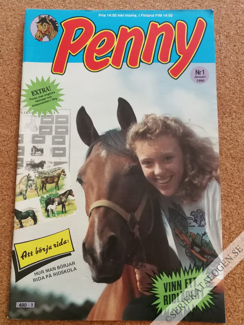 Framsida på Penny #1 (1990)
