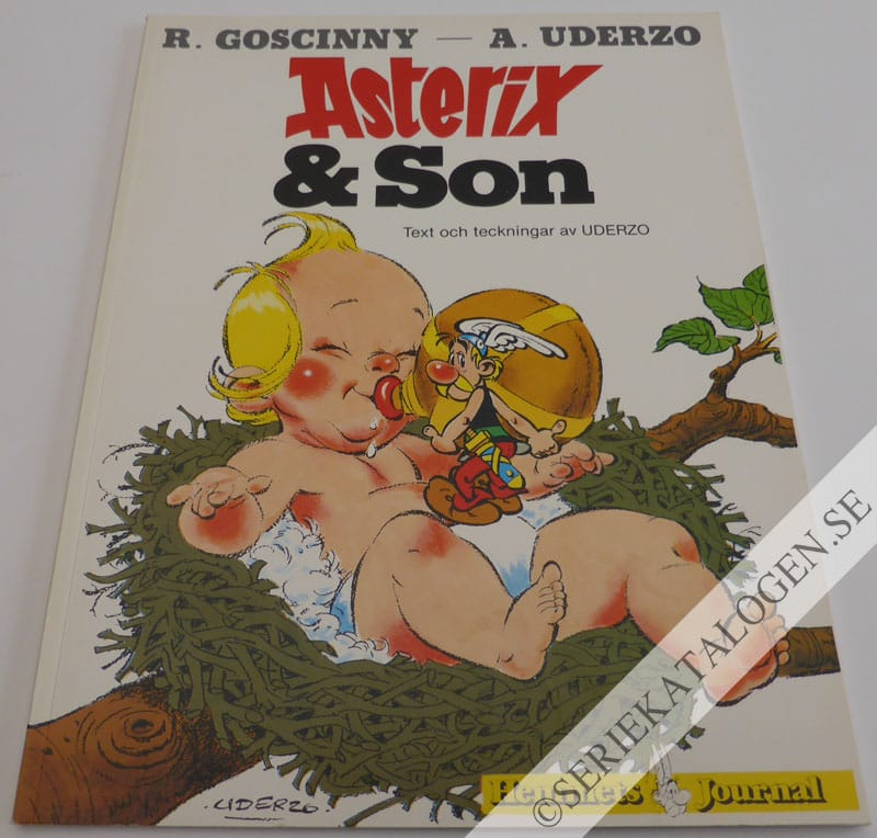 Framsida på Asterix Asterix & son (1983)