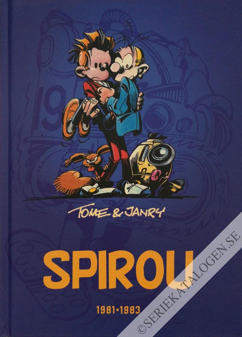 Framsida på Spirou 1981-1983 (2015)