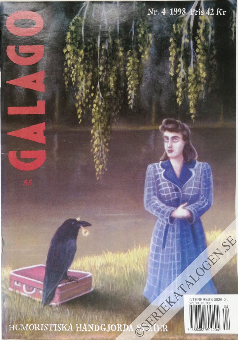 Framsida på Galago #4 (1998)