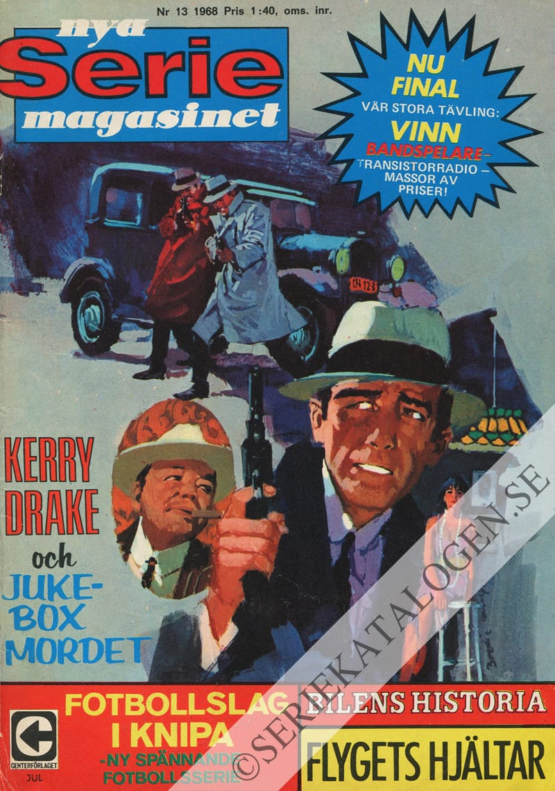Framsida på Seriemagasinet #13 (1968)