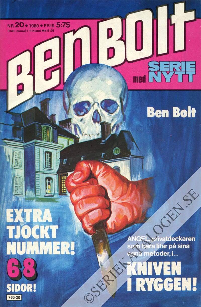 Framsida på Serie-Nytt #20 (1980)
