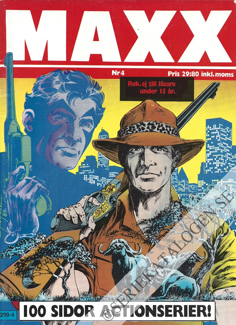 Framsida på Maxx #4 (1986)