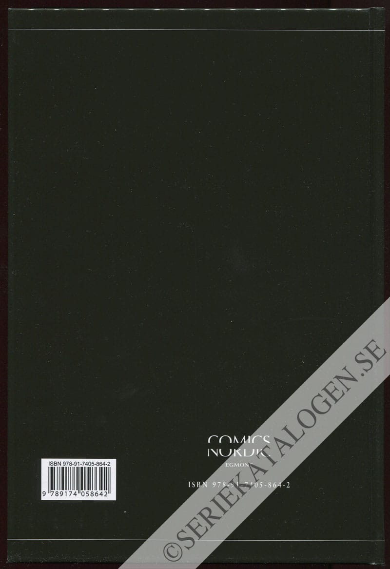 Baksida utan skyddsomslag (2014)