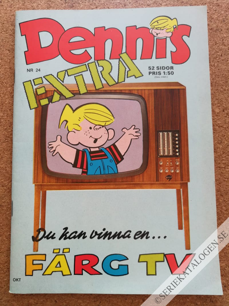 Framsida på Dennis #24 (1967)