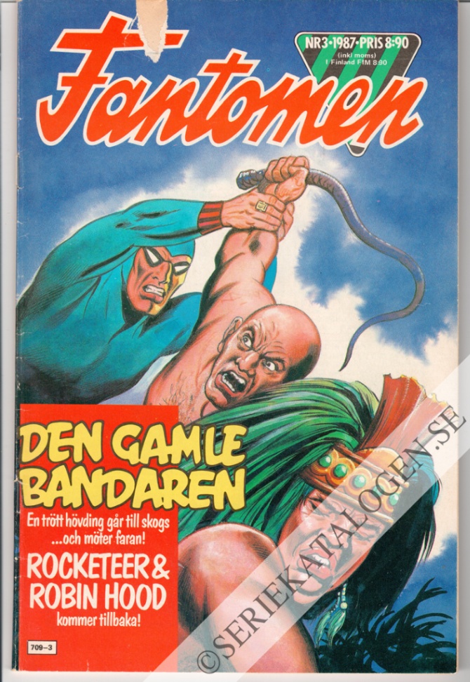 Framsida på Fantomen #3 (1987)