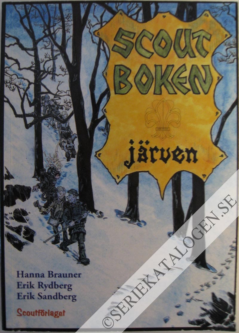 Framsida på Scoutboken Järven (1998)