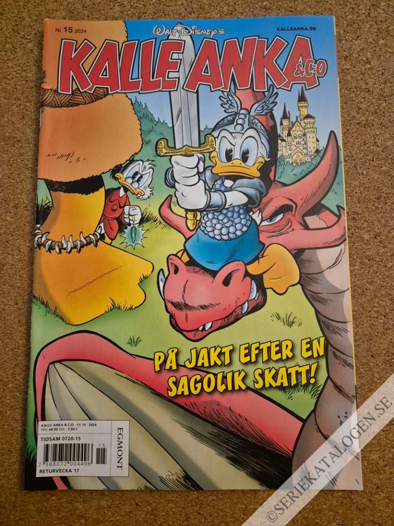 Framsida på Kalle Anka & C:o #15 (2024)