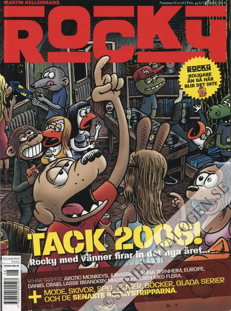 Framsida på Martin Kellermans Rocky Tack 2006! (2006)