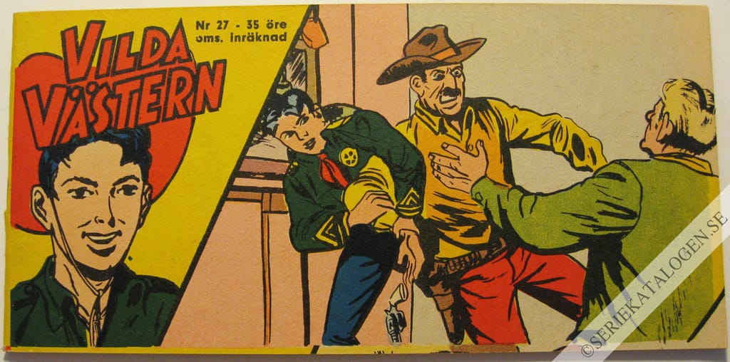Framsida på Vilda Västern #27 (1962)