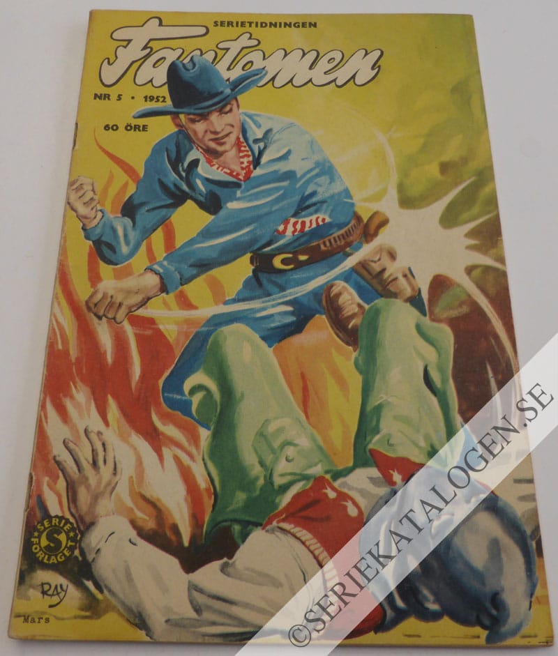 Framsida på Fantomen #5 (1952)