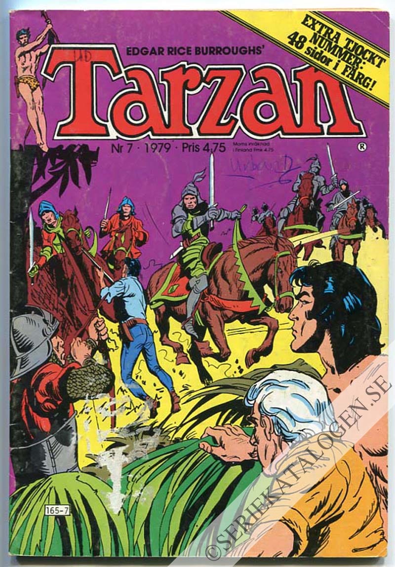 Framsida på Tarzan #7 (1979)
