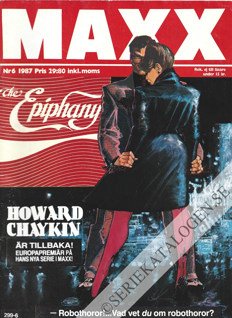 Framsida på Maxx #6 (1987)